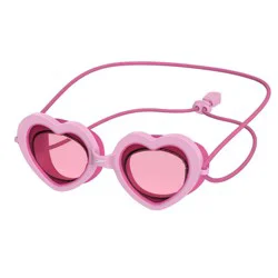 Speedo Kids Sunny Vibes Heart Goggles - Strawberry Crepe/Vermillion
