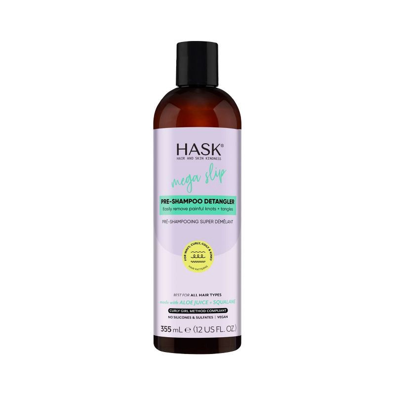 slide 1 of 7, Hask Texture Series Pre-Shampoo Mega Slip Detangler, 1 ct