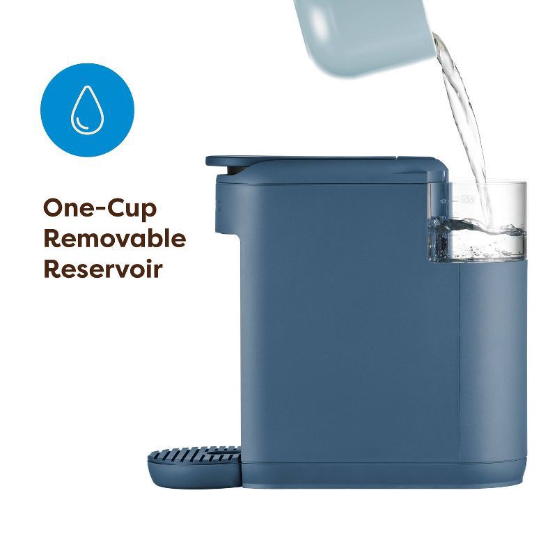 slide 5 of 8, Keurig K-Mini Mate Single-Serve K-Cup Pod Coffee Maker Deep Blue Sea, 1 ct