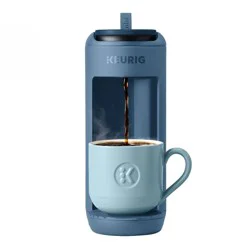 Keurig K-Mini Mate Single-Serve K-Cup Pod Coffee Maker Deep Blue Sea