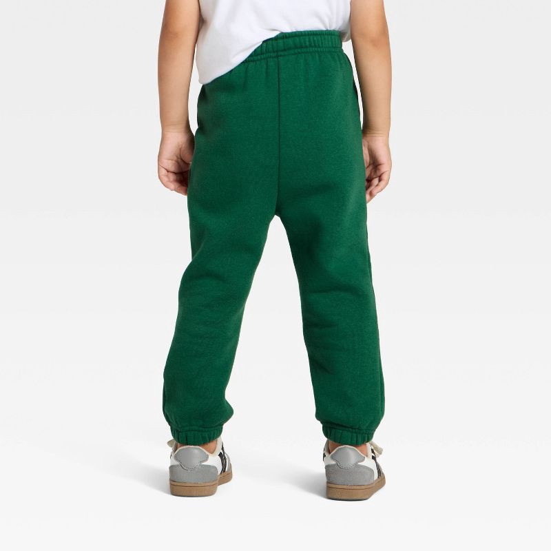 slide 3 of 3, Toddler The Grinch Fleece Joggers - Dark Green 18M, 1 ct