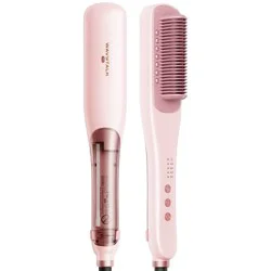 Wavytalk Steamline Pro Steam Hair Straightener Brush, Steam Reduces Damage & Nourishes Hair, Model B395