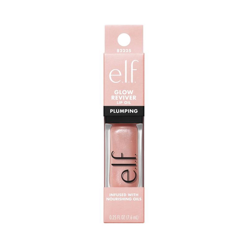 slide 9 of 10, e.l.f. Glow Reviver Plumping Lip Oil - Piggy Bank - 0.25 fl oz, 0.25 fl oz