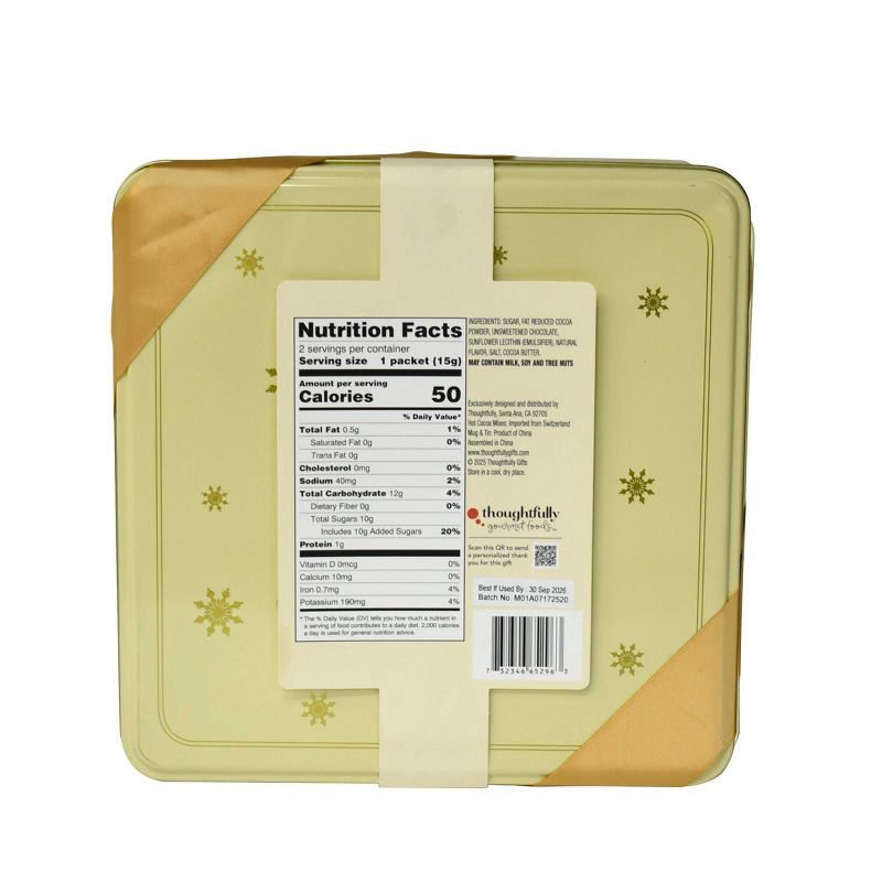 slide 2 of 3, MODERN GOURMET FOODS Seasonal Christmas Hot Beverage Tin with Lindt - 1oz, 1 oz