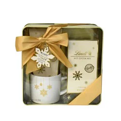 MODERN GOURMET FOODS Seasonal Christmas Hot Beverage Tin with Lindt - 1oz