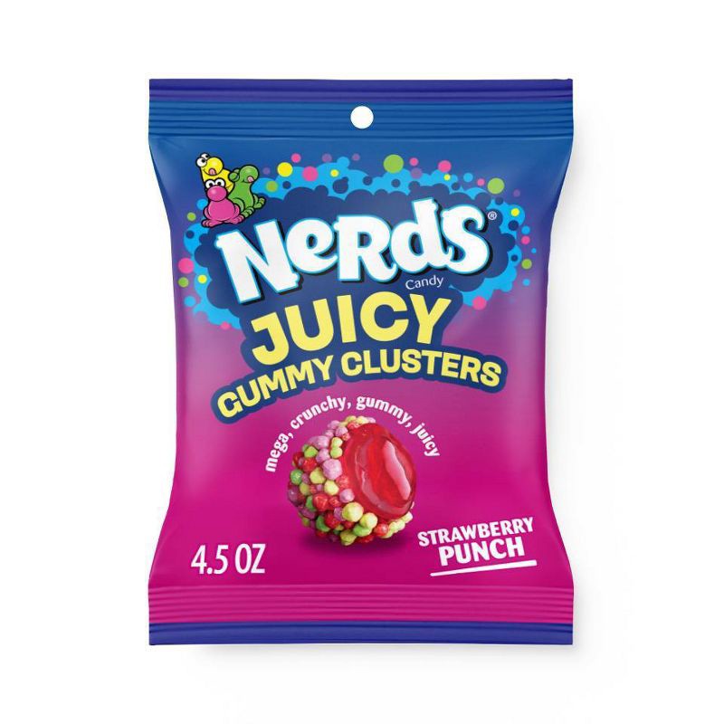 slide 1 of 10, Nerds Juicy Gummy Clusters Peg - 4.5oz, 4.5 oz