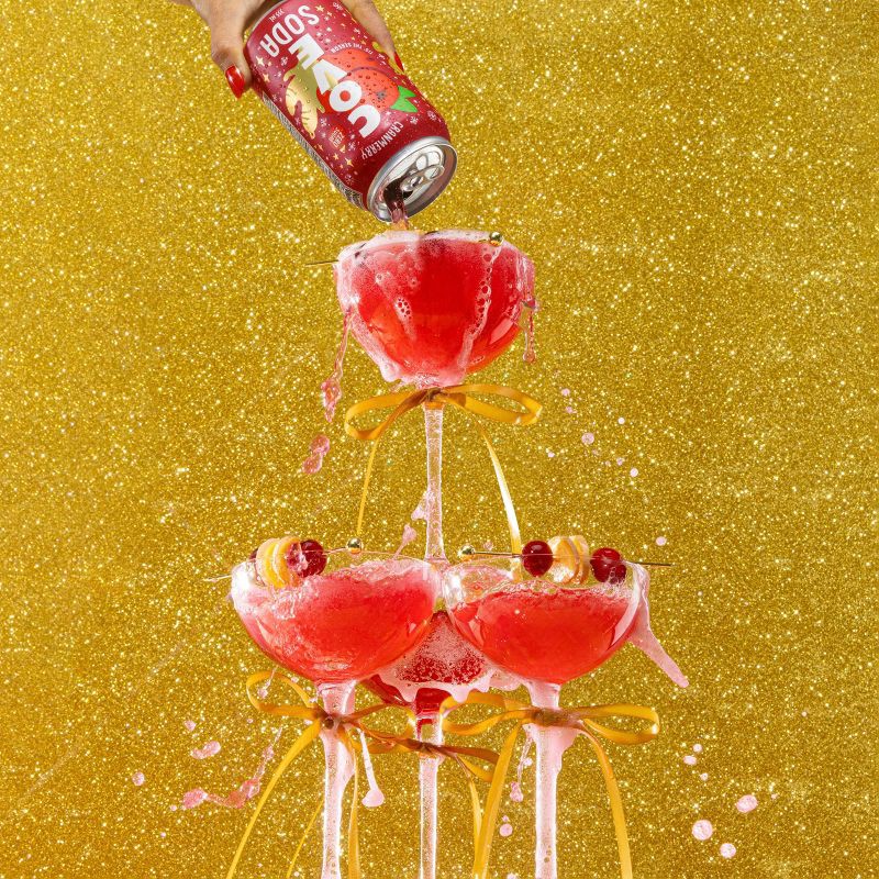 slide 5 of 5, Cove Cranberry Soda - 12 fl oz Can, 12 fl oz