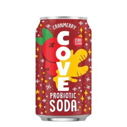 Cove Cranberry Soda - 12 fl oz Can
