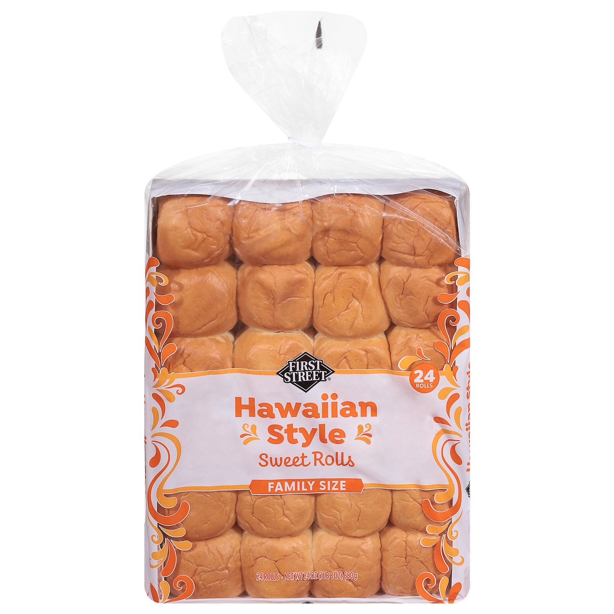 slide 2 of 4, First Street First Steet Hawaiian Rolls, 24 oz