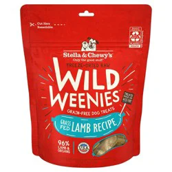 Stella & Chewy's Wild Weenies Lamb Flavor Chewy Dog Treats - 3.25oz