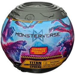 Godzilla vs. Kong Monsterverse 3.5In Monster Containment Capsules Pdq Action Figure