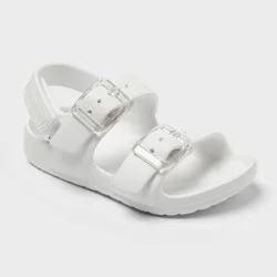 Toddler Blown EVA Ade Sandals - Cat & Jack™ White 5T