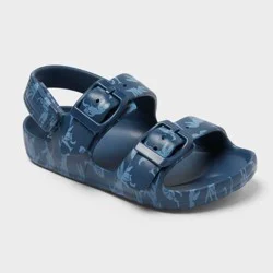 Toddler Blown EVA Ade Sandals - Cat & Jack™ Navy Dark Blue 5T