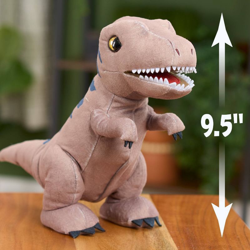 slide 6 of 6, Jurassic Park S26 Jurassic World Roarin' T-Rex Plush 27674 Stuffed Animals, 1 ct