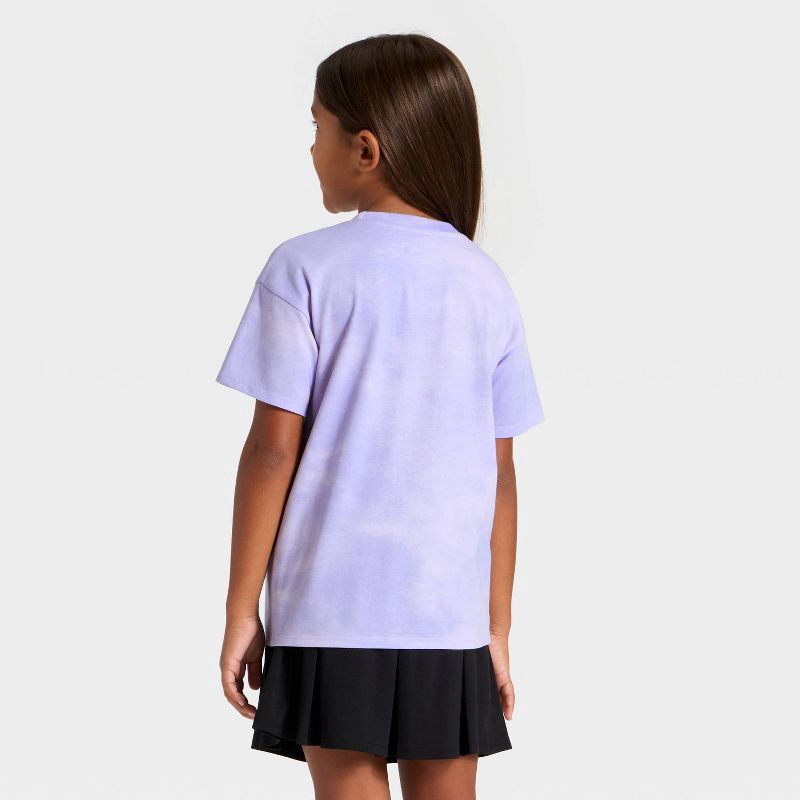 slide 3 of 4, Sanrio Girls' My Melody and Kuromi Short Sleeve Oversized Graphic T-Shirt - Purple L, 1 ct