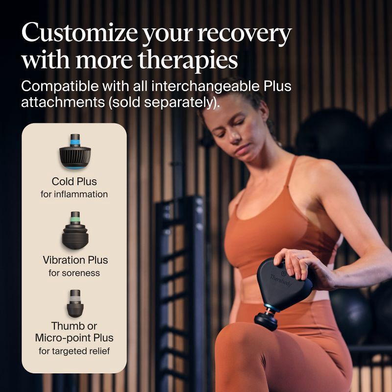slide 5 of 12, Therabody Theragun Mini Plus - Portable Massage Gun with Heat, 1 ct