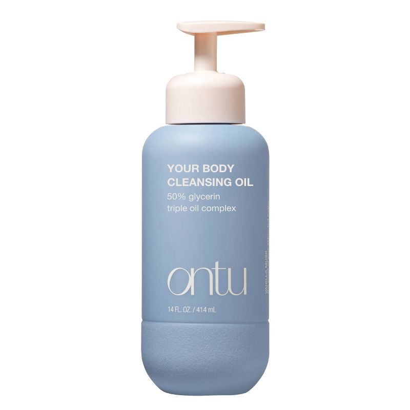 slide 1 of 13, Ontu Hydrating Body Wash Cleansing Oil with Triple-Oil Complex - 14oz: Vanilla Scent, Normal Skin, Pump Bottle, 14 oz