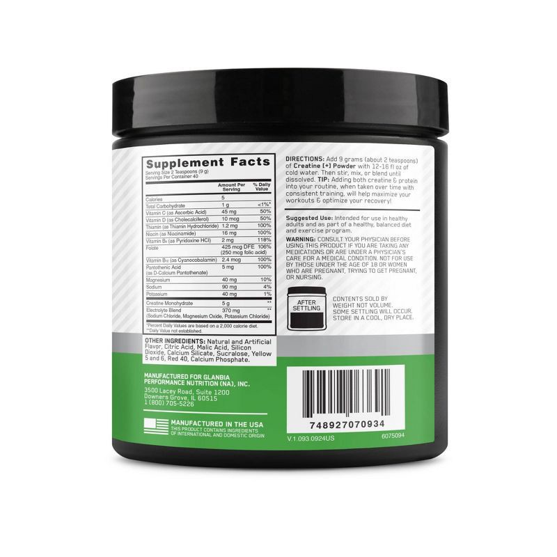 slide 2 of 13, Optimum Nutrition Creatine+ Sports Nutrition Supplement Powder - Orange Passionfruit - 40svs/12.69oz, 12.69 oz