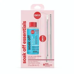 ONYX Professional Soak Off Essentials Gel & Nail Polish Remover Kit - 4pc