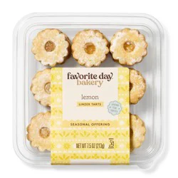 Lemon Linzer Tarts - 7.5oz - Favorite Day™