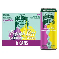 Maison Perrier French Kiss Blackberry and Lemon Sparkling Water - 6pk/11.15 fl oz