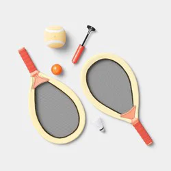 Giant Racquet Beach Tennis Set 6pc - Sun Squad™