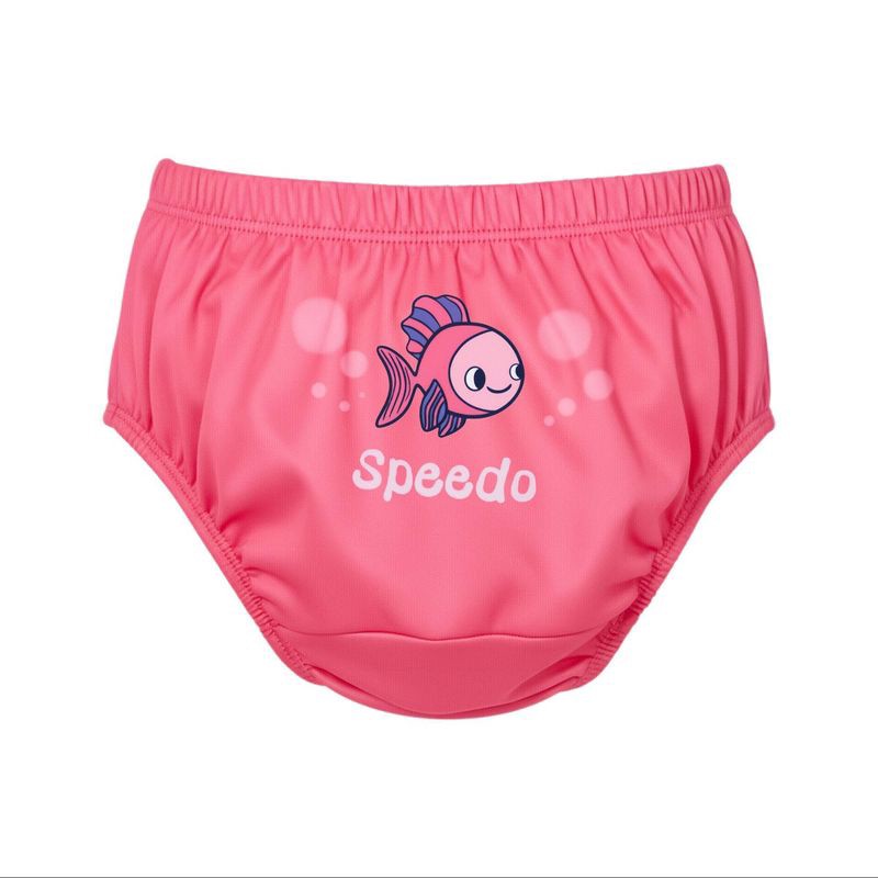 slide 2 of 3, Speedo Swim Diaper - Pinky The Fish - L, 1 ct