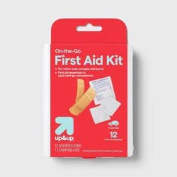 Travel First Aid Kit (On The Go) - 12pc - up&up™