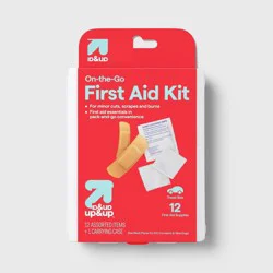 Travel First Aid Kit (On The Go) - 12pc - up&up™