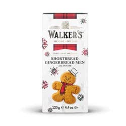 Walkers Shortbread Holiday Cookies Gingerbread Men - 4.4oz