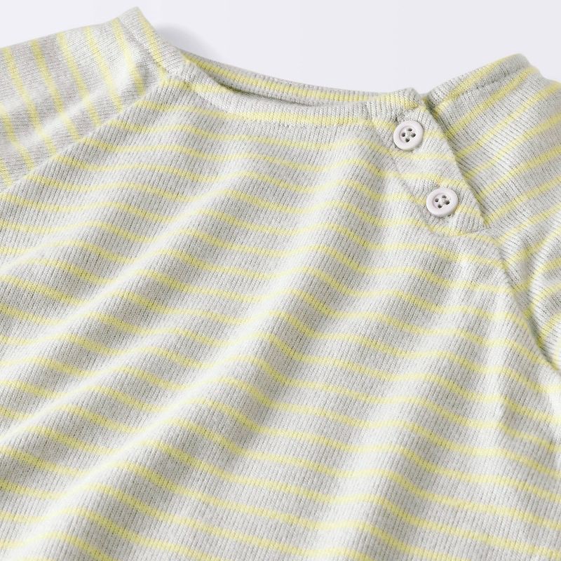 slide 4 of 4, Baby Boys' 2pc Striped Sweater and Jogger Pants Set - Cloud Island™ Gray 18M, 2 ct