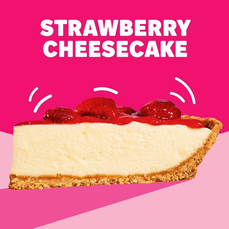 slide 4 of 9, Jell-O No Bake Strawberry Cheesecake Mix - 19.6oz, 19.6 oz