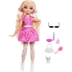 Barbie Dream Besties Barbie “Malibu” Doll & Accessories, Posable Fashion Doll & Themed Pieces