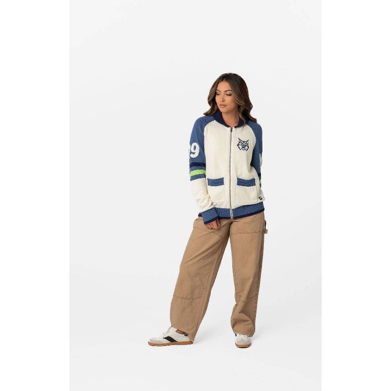 slide 4 of 7, WNBA Minnesota Lynx Raglan Zip-Up Cardigan - S, 1 ct