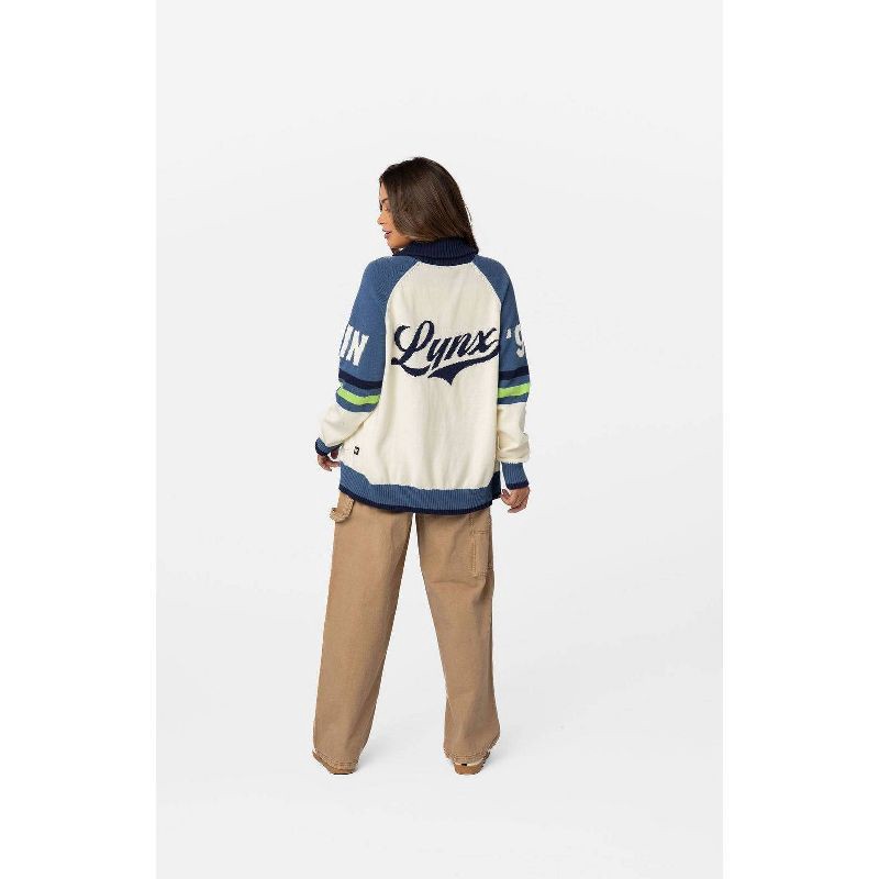 slide 5 of 7, WNBA Minnesota Lynx Raglan Zip-Up Cardigan - XL, 1 ct