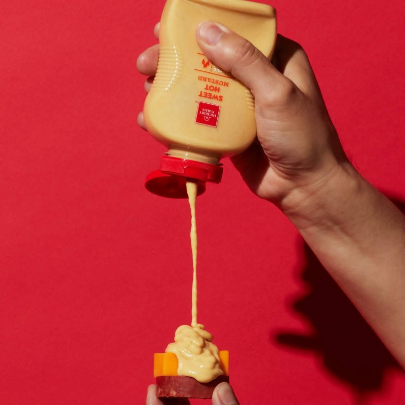 slide 3 of 8, Hickory Farms Christmas Condiments Sweet Hot Mustard - 10oz, 10 oz