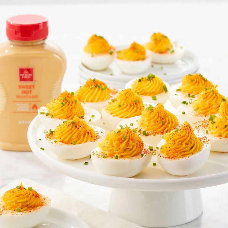 slide 7 of 8, Hickory Farms Christmas Condiments Sweet Hot Mustard - 10oz, 10 oz