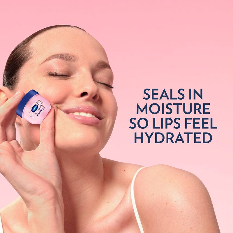 slide 7 of 9, Vaseline Holiday Limited Edition Lip Balm - Pink Bubbly Cutie - Travel Size - 0.25oz, 0.25 oz