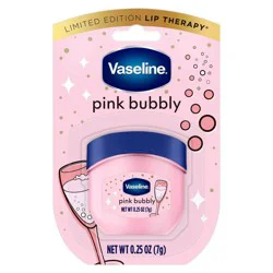 Vaseline Holiday Limited Edition Lip Balm - Pink Bubbly Cutie - Travel Size - 0.25oz