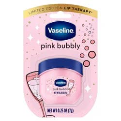 Vaseline Holiday Limited Edition Lip Balm - Pink Bubbly Cutie - Travel Size - 0.25oz