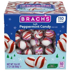 Brach's Soft Peppermint Christmas Candy Box - 19.4oz/110ct