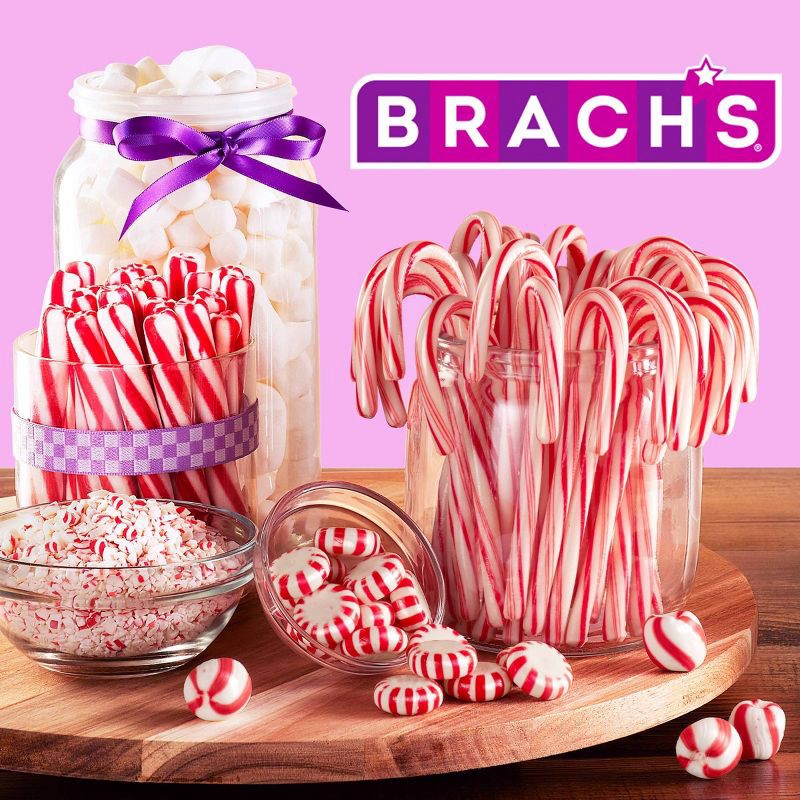 slide 6 of 9, Brach's Peppermint Christmas Candy Canes - 5.3oz/12ct, 5.3 oz, 12 ct
