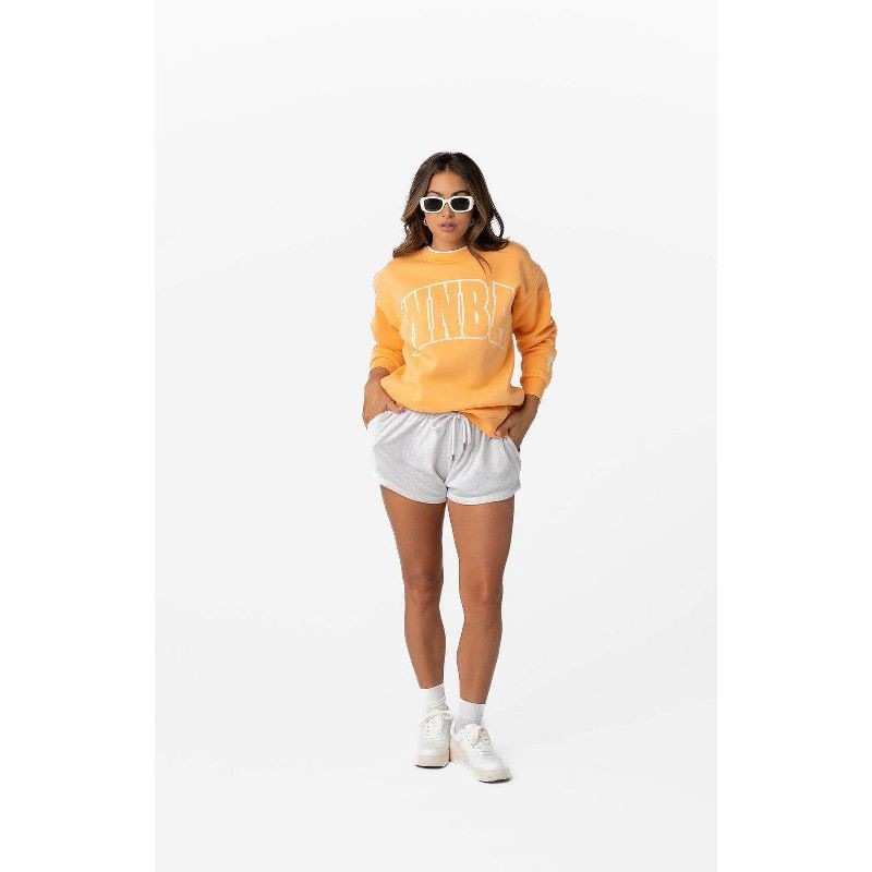 slide 3 of 5, WNBA Orange Fleece Sweatshirts - M, 1 ct