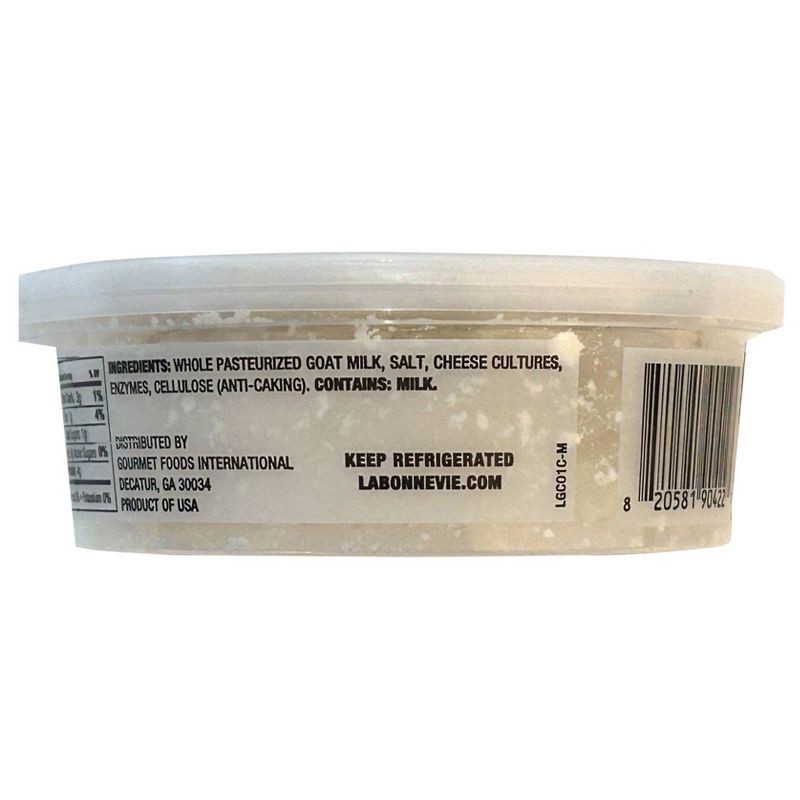 slide 3 of 3, La Bonne Vie Goat Cheese Crumbles - 4oz, 4 oz