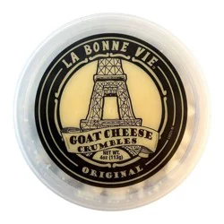 La Bonne Vie Goat Cheese Crumbles - 4oz