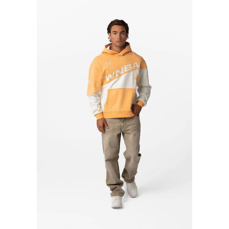 slide 5 of 6, WNBA Orange/White Logowoman Hoodie Sweatshirts - M, 1 ct