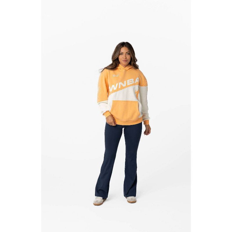 slide 1 of 6, WNBA Orange/White Logowoman Hoodie Sweatshirts - M, 1 ct