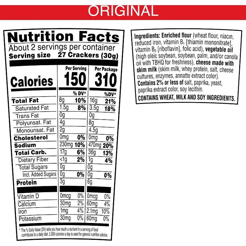 slide 3 of 5, Cheez-It Holiday Cup Crackers - 2.2oz, 2.2 oz