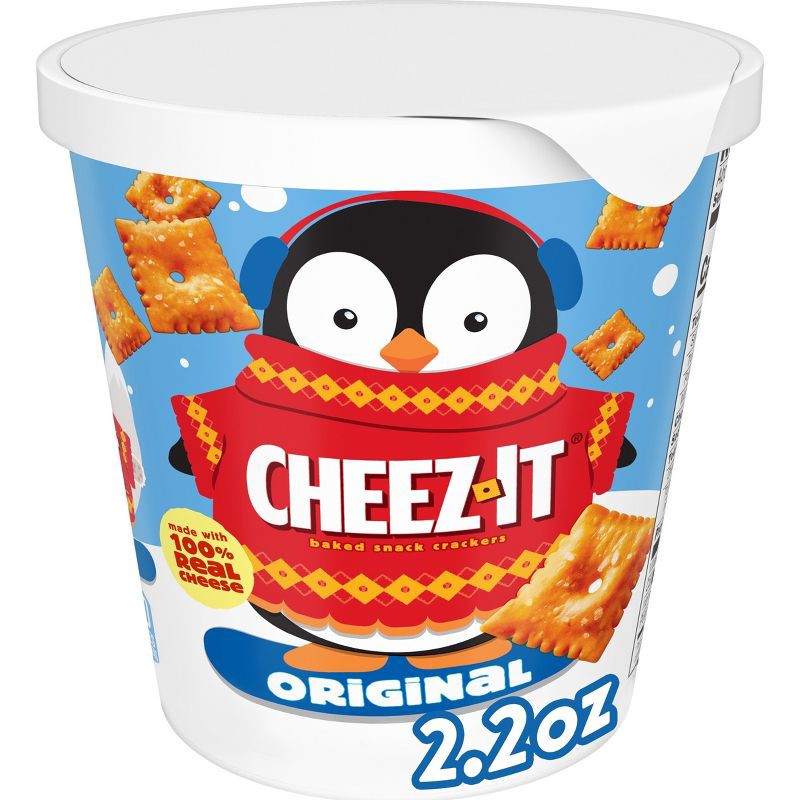 slide 1 of 5, Cheez-It Holiday Cup Crackers - 2.2oz, 2.2 oz