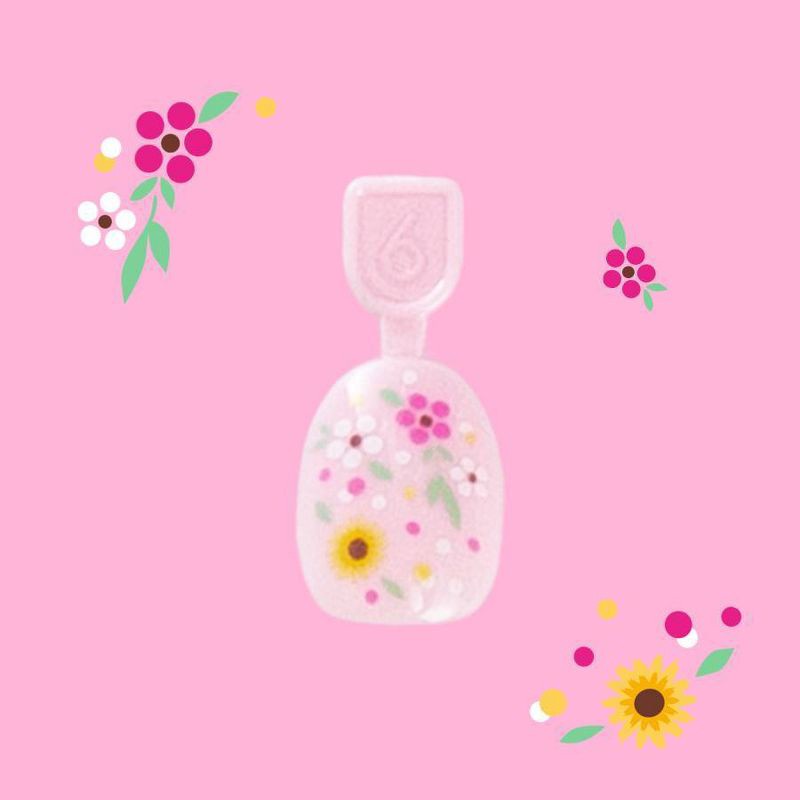 slide 3 of 6, Olive & June Kids' Press-On - XS/S - Wild for Wildflowers - 28ct, 28 ct